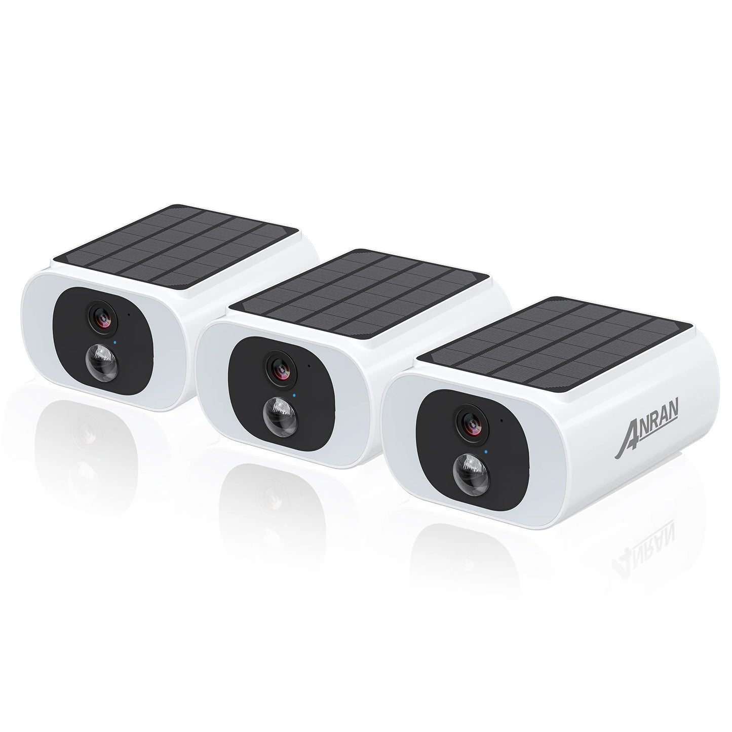 ANRAN Outdoor Wireless WiFi Camera 3MP Solar Floodlight