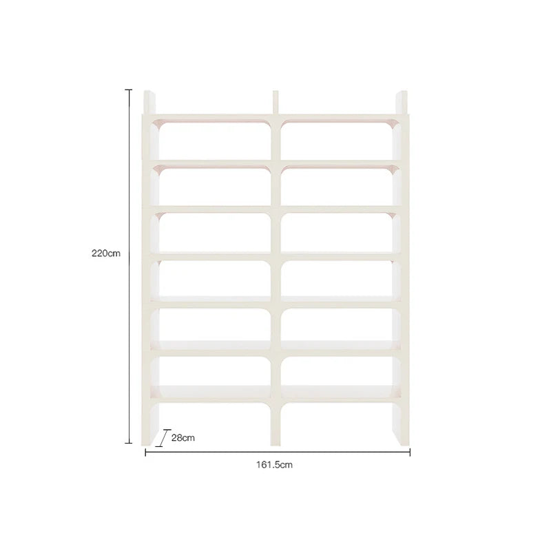 DECOPAI Nordic Modern Multi Function Storage Bookshelf and Side Table