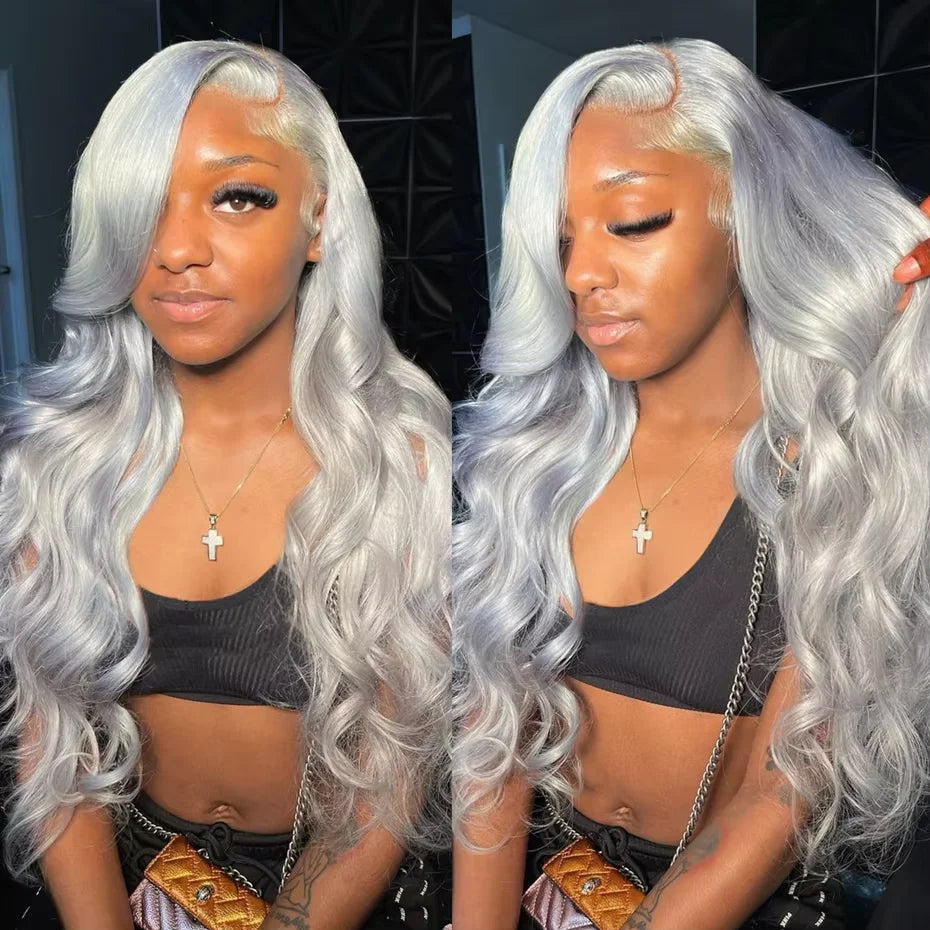 Lalabobo Lace Front Human Hair Wig Body Wave Remy Brazilian Hair Swiss Lace Frontal