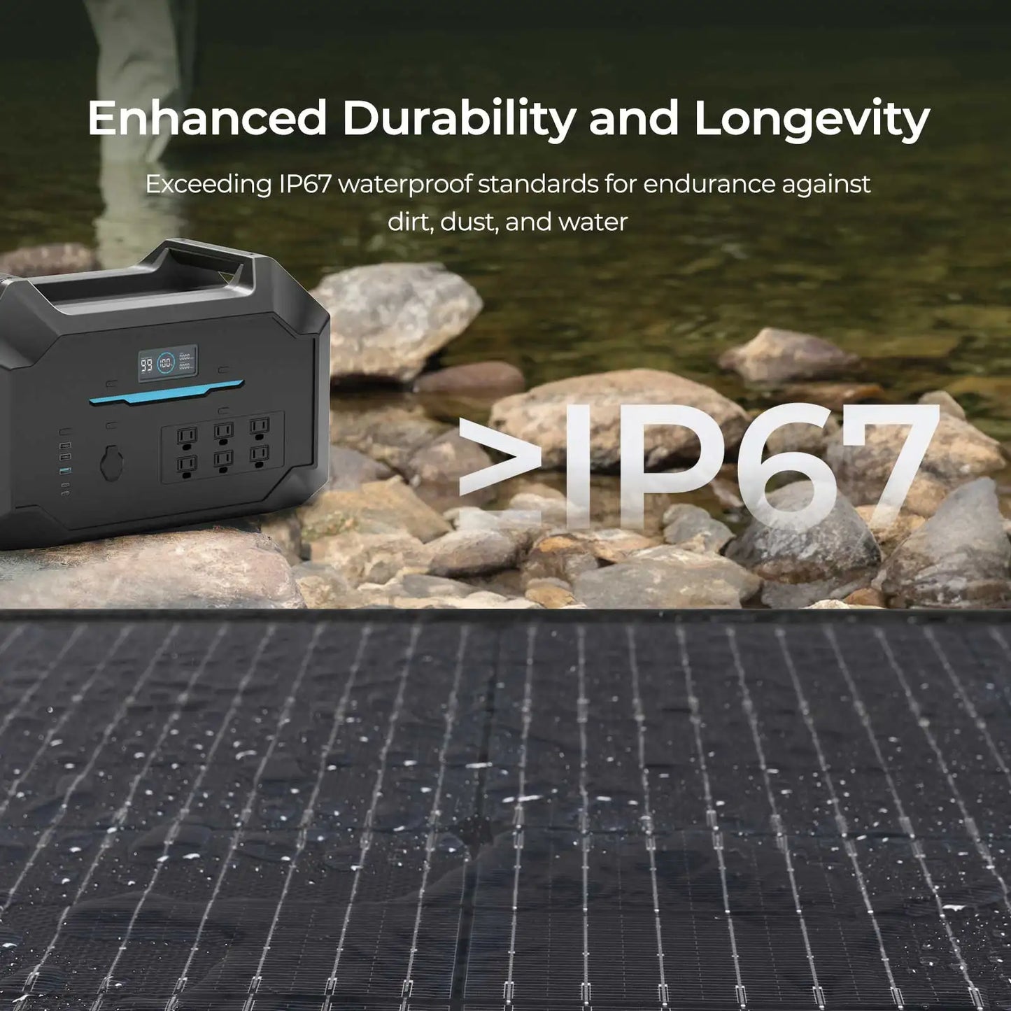 Renogy 220 400W Portable Solar Suitcase Foldable Panel