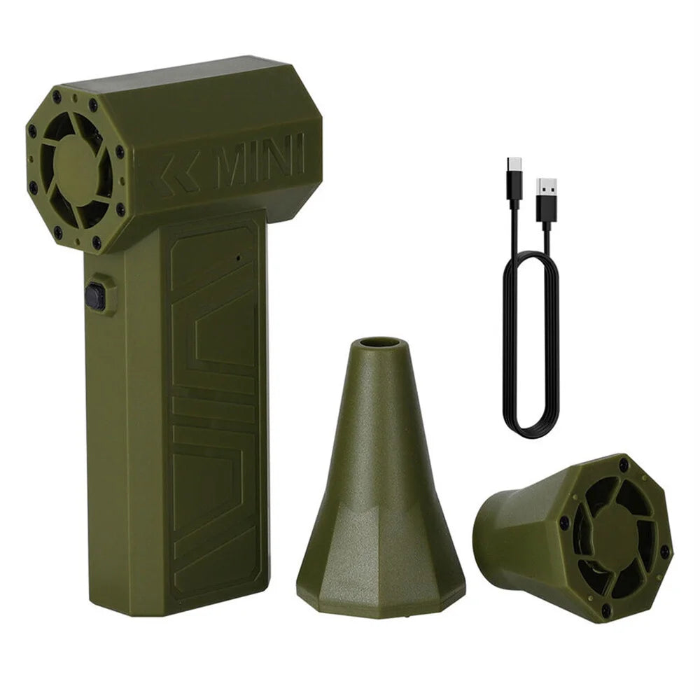 130000RPM Mini Air Duster Turbo Blower For Car Cleaning